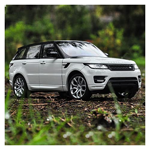 YRXIAO Für Range Rover 1 24 Simulation Druckguss-Legierung Auto Modell Dekoration Sammlung Junge Spielzeug Geschenk Für Wohndekorationen(White) von YRXIAO
