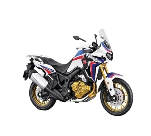 YRXIAO Legierung Sport Modell 1:18 für Honda Africa Twin DCT-Red 2016 Motorrad Hobby Modell Legierung Ornamente Büro Kunst Display Modell Dekoration Motorrad Für Desktop Dekor von YRXIAO