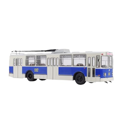 YRXIAO Maßstab 1 43 für Trolleybus ZIU-9 Stadtbus Simulation Legierung Auto Modell Retro Sammlung Fahrzeug Für Wohndekorationen von YRXIAO