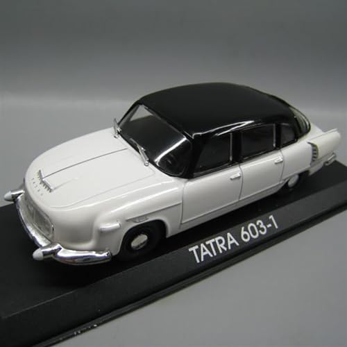 YRXIAO Maßstab 1 43 für das Modellauto UDSSR Tatra 603-1 Tatra aus Druckguss-Automobil-Statikmetall Für Wohndekorationen von YRXIAO