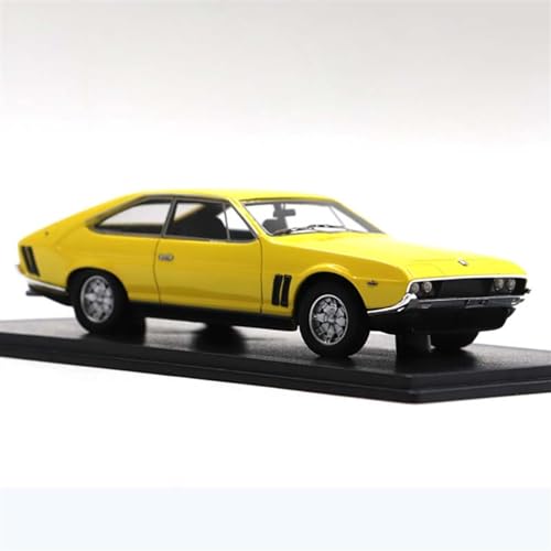 YRXIAO Maßstab 1 43 für italienische Luxus-Coupé-Oldtimer von 1973, Druckguss-Automodell, Fahrzeuge der Vintage-Sammlung Für Wohndekorationen von YRXIAO