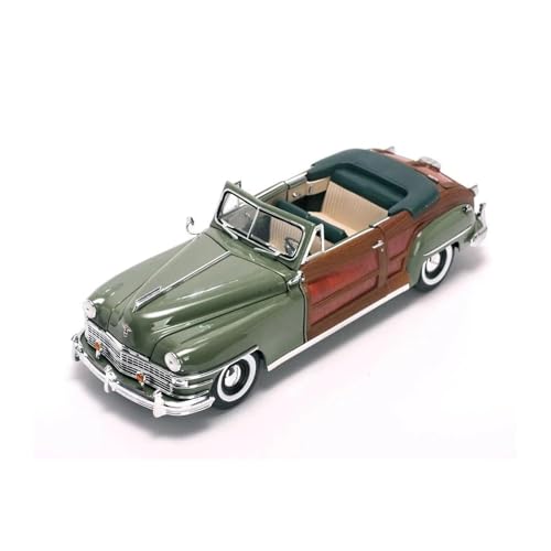 YRXIAO Maßstab 1:18 Für Chrysler Holzmaserung Auto 6142 Statische Sammlung Display Spielzeug Metall Modell Druckguss Für Wohndekorationen von YRXIAO