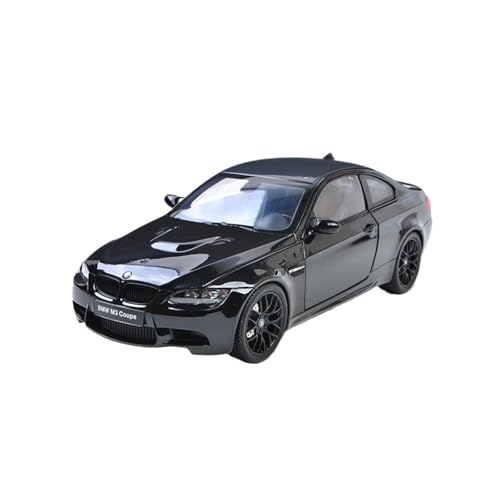 YRXIAO Maßstab 1:18 Für Die Vierte Generation des BMW M3 E92 GTS Street Car Druckgussmodell Sammlerstück Für Wohndekorationen(Black) von YRXIAO