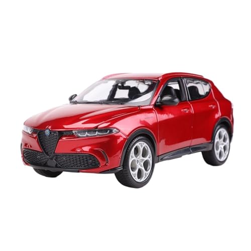 YRXIAO Maßstab 1:24 Für Alfa Romeo Tonale, Automodell Aus Druckgussmetalllegierung, Sammlerstück Für Wohndekorationen(Red) von YRXIAO