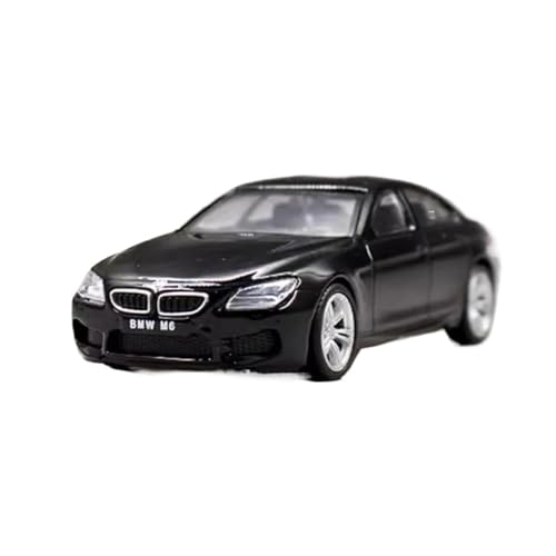 YRXIAO Maßstab 1:43 Für BMW M4/M6 Legierung Klassische Coupé Auto Modell Statische Ornament Metall Souvenir Hobby Für Wohndekorationen(Black) von YRXIAO