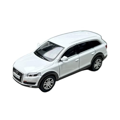 YRXIAO Maßstab 1:64 Für Q7 2008 Quattro Druckguss-Automodell Sammlerstück Miniatur-Spielzeug Für Erwachsene Für Wohndekorationen(White) von YRXIAO