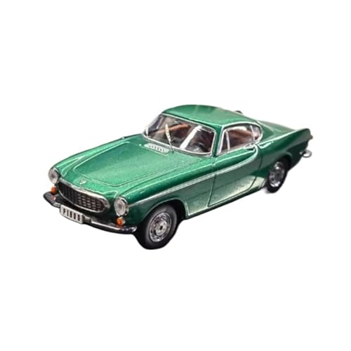 YRXIAO Metall-Automodelle bausatz 1/43 Für Volvo P1800 Sammlung Legierung Auto Modell Metall Fahrzeug Sammlung Ornament Display Dekoration Hobby Für Wohndekorationen(Green) von YRXIAO