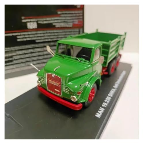 YRXIAO Metall-Automodelle bausatz 1/50 Für Man 19.230 DHKA 6x6 Harz LKW Modell Auto Delikatesse Miniatur Statische Sammeln Urlaub Spielzeug Für Wohndekorationen(Green) von YRXIAO