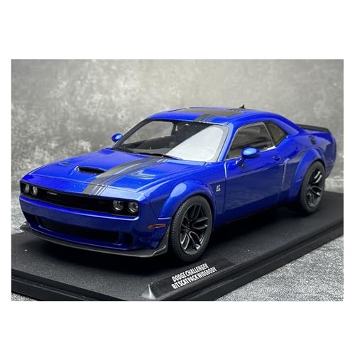 YRXIAO Metall-Automodelle bausatz 1 18 Für Dodge Challenger R/T SCAT Muscle Car Simulation Legierung Auto Modell Blau Souvenir Display Für Wohndekorationen YRXIAO Metall-Automodelle bausatz 1 18 Für Dodge Challenger R/T SCAT Muscle Car Simulation Legierung Auto Modell Blau Souvenir Display Für Wohndekorationen von YRXIAO