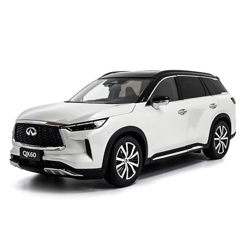 YRXIAO Metall-Automodelle bausatz 1 18 Für Infiniti QX60 2022 Druckguss-Miniatur-Metallautomodell Miniatur-Simulationsfahrzeug Für Erwachsene Für Wohndekorationen(Schwarz) von YRXIAO