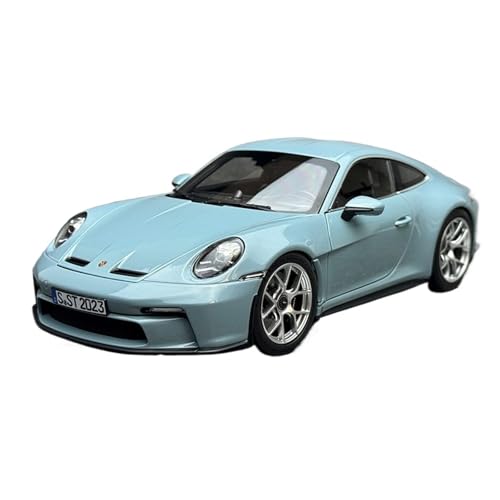 YRXIAO Metall-Automodelle bausatz 1 18 Für Porsche 911 S/T 2023 Legierung Voll Offen Auto Modell Sammlung Grau Souvenir Treue Replik Für Wohndekorationen von YRXIAO
