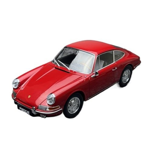 YRXIAO Metall-Automodelle bausatz 1 18 Für Porshe 901 1964 Statische Gusslegierung Sportwagen Modell Display Dekoration Hobby Rot Für Wohndekorationen von YRXIAO