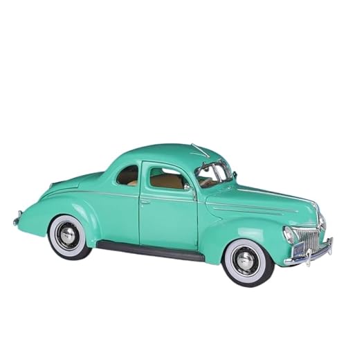 YRXIAO Metall-Automodelle bausatz 1 18 Legierungsautomodell Für Ford 1939 Druckgussautomodell Dekoratives Geschenk Für Männer Für Wohndekorationen von YRXIAO