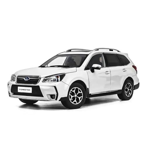YRXIAO Metall-Automodelle bausatz 1 18 Skala Modell Für Subaru Forester XT 2015 Metall Auto Modell Männer Geschenk Statische Fahrzeug Für Wohndekorationen(White) von YRXIAO