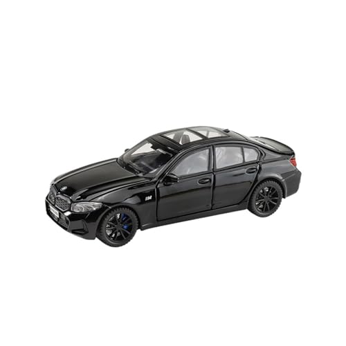 YRXIAO Metall-Automodelle bausatz 1 32 Für BMW 3 Serie 320Li Legierung Auto Modell Auto Simulation Auto Modell Ornament Geschenk Für Wohndekorationen(Schwarz) von YRXIAO