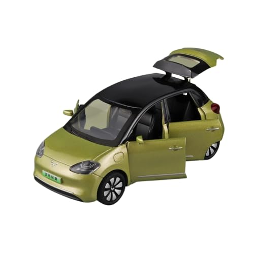 YRXIAO Metall-Automodelle bausatz 1 32 Für Wuling Bingo Miniatur Legierung Diecast Modell Auto Sound Und Licht Junge Spielzeug Geschenk Für Wohndekorationen(Grün) von YRXIAO
