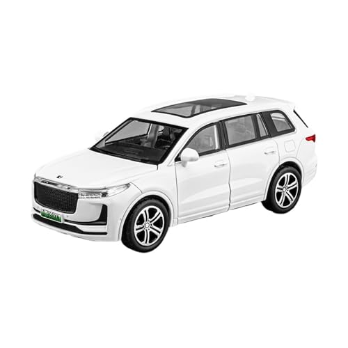 YRXIAO Metall-Automodelle bausatz 1 32 Ideal ONE Automodell Simulationslegierung SUV-Automodell Pullback-Auto Für Wohndekorationen(White) von YRXIAO