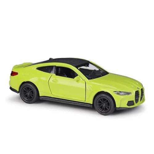 YRXIAO Metall-Automodelle bausatz 1 36 Für BMW M4 Sportwagen Simulation Legierung Automodell Mit Pull-Back Tür Sammlung Dekoration Für Wohndekorationen von YRXIAO