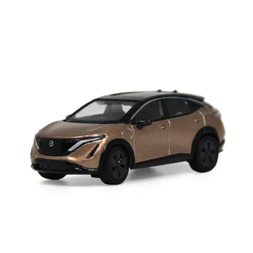 YRXIAO Metall-Automodelle bausatz 1 64 Für Nissan Ariya Legierung Simulation Auto Modell Maßstab Druckguss Auto Dekorative Ornamente Für Wohndekorationen(Gold) von YRXIAO