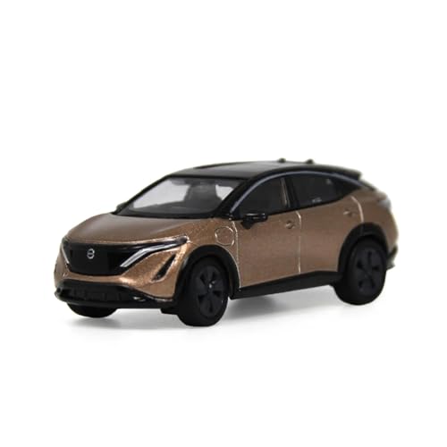 YRXIAO Metall-Automodelle bausatz 1 64 Für Nissan Ariya Simulation Auto Modell Diecast Miniatur Fahrzeug Spielzeug Sammlung Für Wohndekorationen(Gold) von YRXIAO