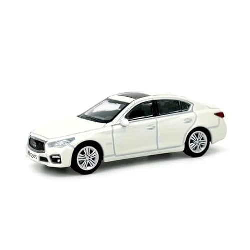 YRXIAO Metall-Automodelle bausatz 1 64 Für Paudi Infiniti Q50 Weiß Legierung Druckguss Auto Modell Sammlung Dekorative Ornamente Für Wohndekorationen von YRXIAO