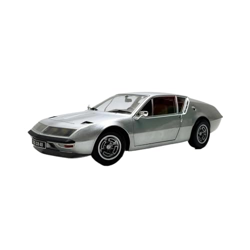 YRXIAO Metall-Automodelle bausatz 1:18 Für Alpine A310 1600vf Coupe Spielzeug Autos Modell Klassiker Erwachsene Souvenir Statische Display Für Wohndekorationen(Silver) von YRXIAO