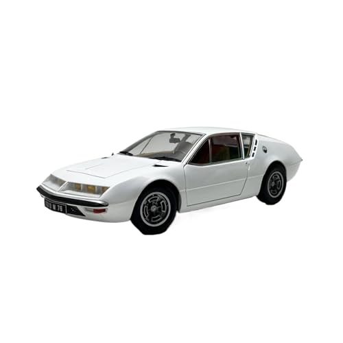 YRXIAO Metall-Automodelle bausatz 1:18 Für Alpine A310 1600vf Coupe Spielzeug Autos Modell Klassiker Erwachsene Souvenir Statische Display Für Wohndekorationen(White) von YRXIAO