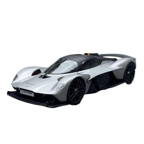 YRXIAO Metall-Automodelle bausatz 1:18 Für Aston Martin Valkyrie Simulation Legierung Auto Modell Statische Ornamente Silber Grün Für Wohndekorationen(Silver) von YRXIAO