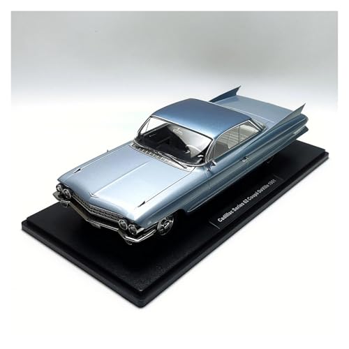YRXIAO Metall-Automodelle bausatz 1:18 Für Cadillac Series 62 Coupe Spielzeug Autos Modell Statische Anzeige Fertig Sammlerstück Für Wohndekorationen(Blue) von YRXIAO