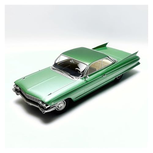 YRXIAO Metall-Automodelle bausatz 1:18 Für Cadillac Series 62 Coupe Spielzeug Autos Modell Statische Anzeige Fertig Sammlerstück Für Wohndekorationen(Green) von YRXIAO