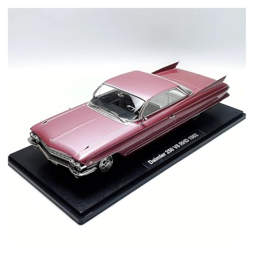 YRXIAO Metall-Automodelle bausatz 1:18 Für Cadillac Series 62 Coupe Spielzeug Autos Modell Statische Anzeige Fertig Sammlerstück Für Wohndekorationen(Pink) von YRXIAO