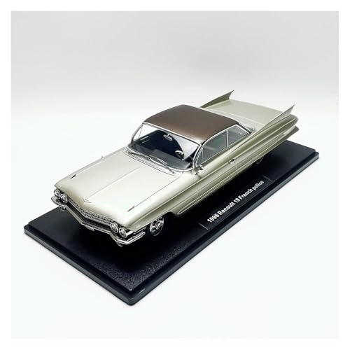 YRXIAO Metall-Automodelle bausatz 1:18 Für Cadillac Series 62 Coupe Spielzeug Autos Modell Statische Anzeige Fertig Sammlerstück Für Wohndekorationen(White) von YRXIAO