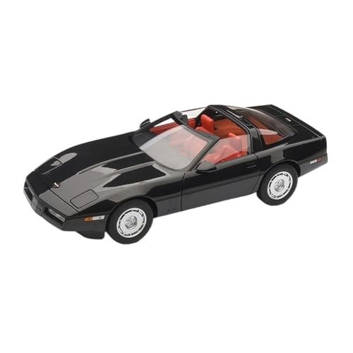 YRXIAO Metall-Automodelle bausatz 1:18 Für Chevrolet Corvette C4 1986 Legierung Automodell Geeignet Für Erwachsene Metall Ornamente Sammlung Für Wohndekorationen(Black) von YRXIAO