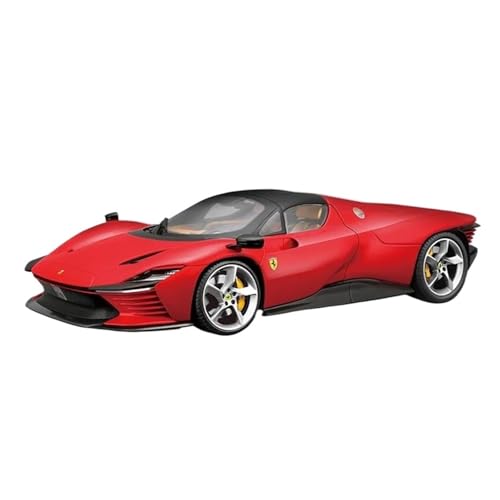 YRXIAO Metall-Automodelle bausatz 1:18 Für Ferrari Daytona Sp3 Diecast Modell Edition Legierung Fahrzeug Spielzeug Sammlung Microscale Rot Für Wohndekorationen von YRXIAO