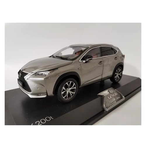 YRXIAO Metall-Automodelle bausatz 1:18 Für Lexus NX200T Legierung Auto Modell SUV Erwachsene Ornamente Sammlung Dekoration Blau Für Wohndekorationen(Gray) von YRXIAO