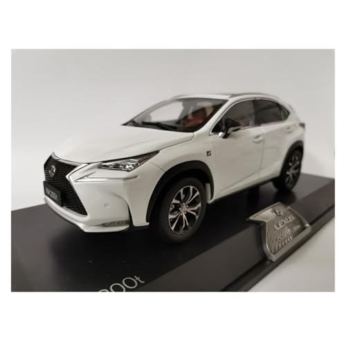 YRXIAO Metall-Automodelle bausatz 1:18 Für Lexus NX200T Legierung Auto Modell SUV Erwachsene Ornamente Sammlung Dekoration Blau Für Wohndekorationen(White) von YRXIAO