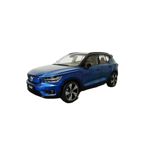 YRXIAO Metall-Automodelle bausatz 1:18 Für Volvo XC40 2022 Automodell Legierung Geländewagen SUV Ornamente Display Dekoration Hobby Weiß Für Wohndekorationen(Blue) von YRXIAO