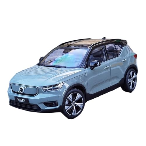 YRXIAO Metall-Automodelle bausatz 1:18 Für Volvo XC40 Pure Electric XC40 2022 Gusslegierung Automodell Weiß Sammlung Dekoration Hobby Für Wohndekorationen(Green) von YRXIAO
