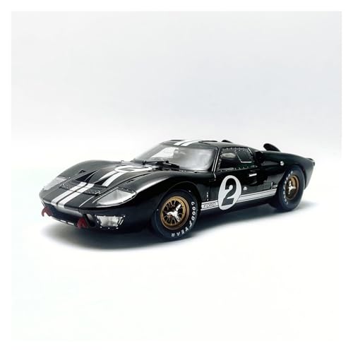 YRXIAO Metall-Automodelle bausatz 1:18 für Ford GT40 MK2#2 Spielzeug Autos Modell Nostalgie Klassiker Erwachsene Souvenir Statische Display Für Wohndekorationen von YRXIAO