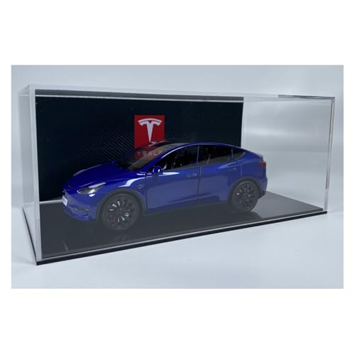 YRXIAO Metall-Automodelle bausatz 1:24 Für Tesla Ya Modell Auto Simulation Legierung Ornamente Spielzeug Erwachsene Sammlung Garage Szene Display Für Wohndekorationen(Blue) von YRXIAO