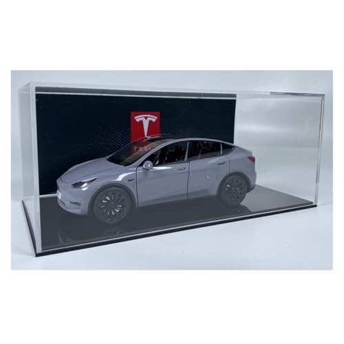 YRXIAO Metall-Automodelle bausatz 1:24 Für Tesla Ya Modell Auto Simulation Legierung Ornamente Spielzeug Erwachsene Sammlung Garage Szene Display Für Wohndekorationen(Gray) von YRXIAO
