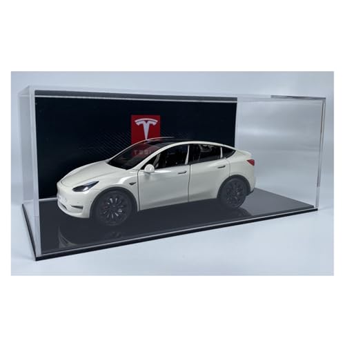 YRXIAO Metall-Automodelle bausatz 1:24 Für Tesla Ya Modell Auto Simulation Legierung Ornamente Spielzeug Erwachsene Sammlung Garage Szene Display Für Wohndekorationen(White1) von YRXIAO