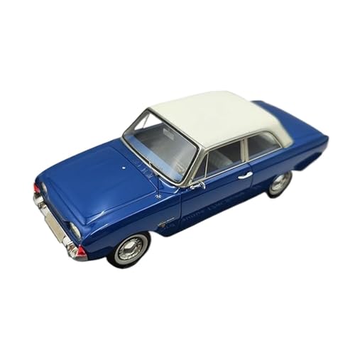 YRXIAO Metall-Automodelle bausatz 1:32 Maßstab Harz Für Ford Taunus 17m Coupe Spielzeug Oldtimer Modell Blau Klassische Statische Anzeige Für Wohndekorationen von YRXIAO