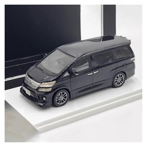 YRXIAO Metall-Automodelle bausatz 1:43 Für Elfa VELLFIRE 2011 Harz Auto Modell Fahrzeug Sammlung Display Dekoration Hobby Für Wohndekorationen von YRXIAO