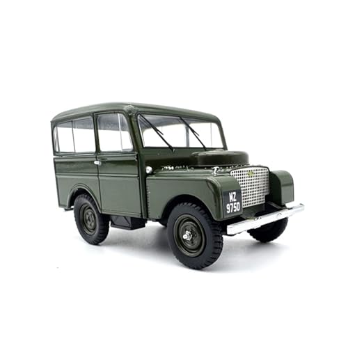 YRXIAO Metall-Automodelle bausatz 1:43 Für Land Rover Der Ersten Generation Automodell Legierung Sammlung Ornamente Miniaturdekorationen Grün Für Wohndekorationen von YRXIAO