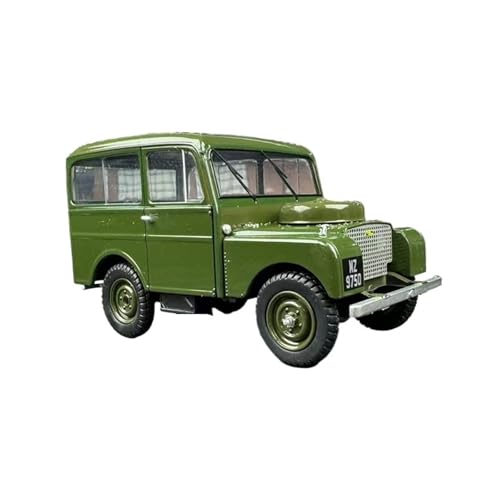 YRXIAO Metall-Automodelle bausatz 1:43 Für Land Rover Jeep Der Ersten Generation Militärgrünes Geländewagen-Automodell Legierungssammlung Ornamente Für Wohndekorationen von YRXIAO