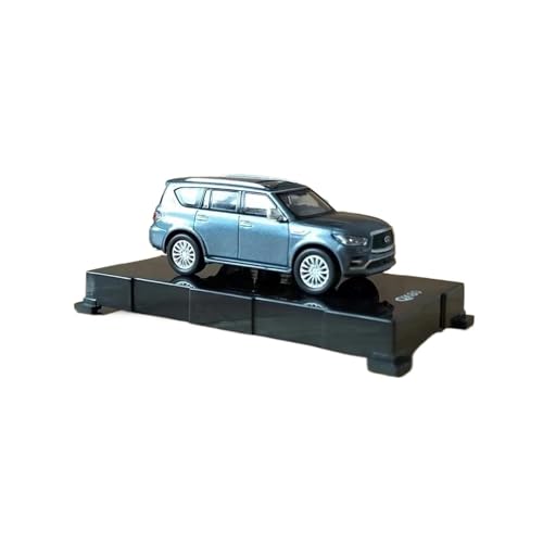 YRXIAO Metall-Automodelle bausatz 1:64 Für Infiniti Qx80 2020 Stoßdämpfer Legierung Druckguss Statisches Automodell Fan-Sammlung Display Heimdekoration Für Wohndekorationen von YRXIAO