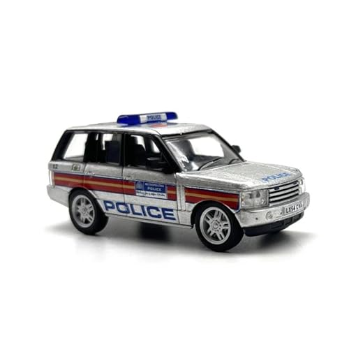 YRXIAO Metall-Automodelle bausatz 1:76 Druckgusslegierung Für Range Rover Polizei-Geländewagen Automodell Klassisches Souvenir Statisches Display Silber Für Wohndekorationen YRXIAO Metall-Automodelle bausatz 1:76 Druckgusslegierung Für Range Rover Polizei-Geländewagen Automodell Klassisches Souvenir Statisches Display Silber Für Wohndekorationen von YRXIAO