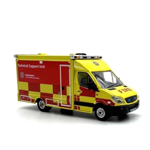 YRXIAO Metall-Automodelle bausatz 1:76 Für Krankenwagen Legierung Auto Feuerwehrfahrzeug Modellsammlung Dekoration Klassisches Miniaturauto Spielzeug Für Wohndekorationen(Style 1) von YRXIAO