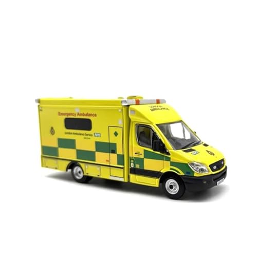 YRXIAO Metall-Automodelle bausatz 1:76 Für Krankenwagen Legierung Auto Feuerwehrfahrzeug Modellsammlung Dekoration Klassisches Miniaturauto Spielzeug Für Wohndekorationen(Style 2) von YRXIAO